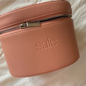 Saie The Mini Vanity Case Cosmetic Bag, Peach